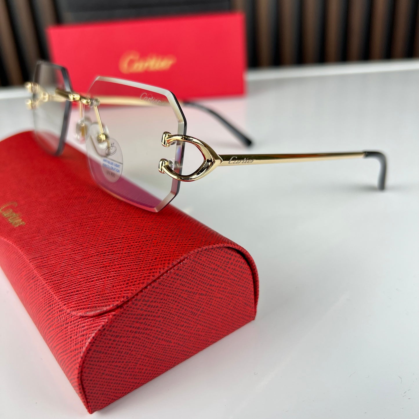 LUNETTE CARTIER 4 SEASON BLEU BLOC UV400