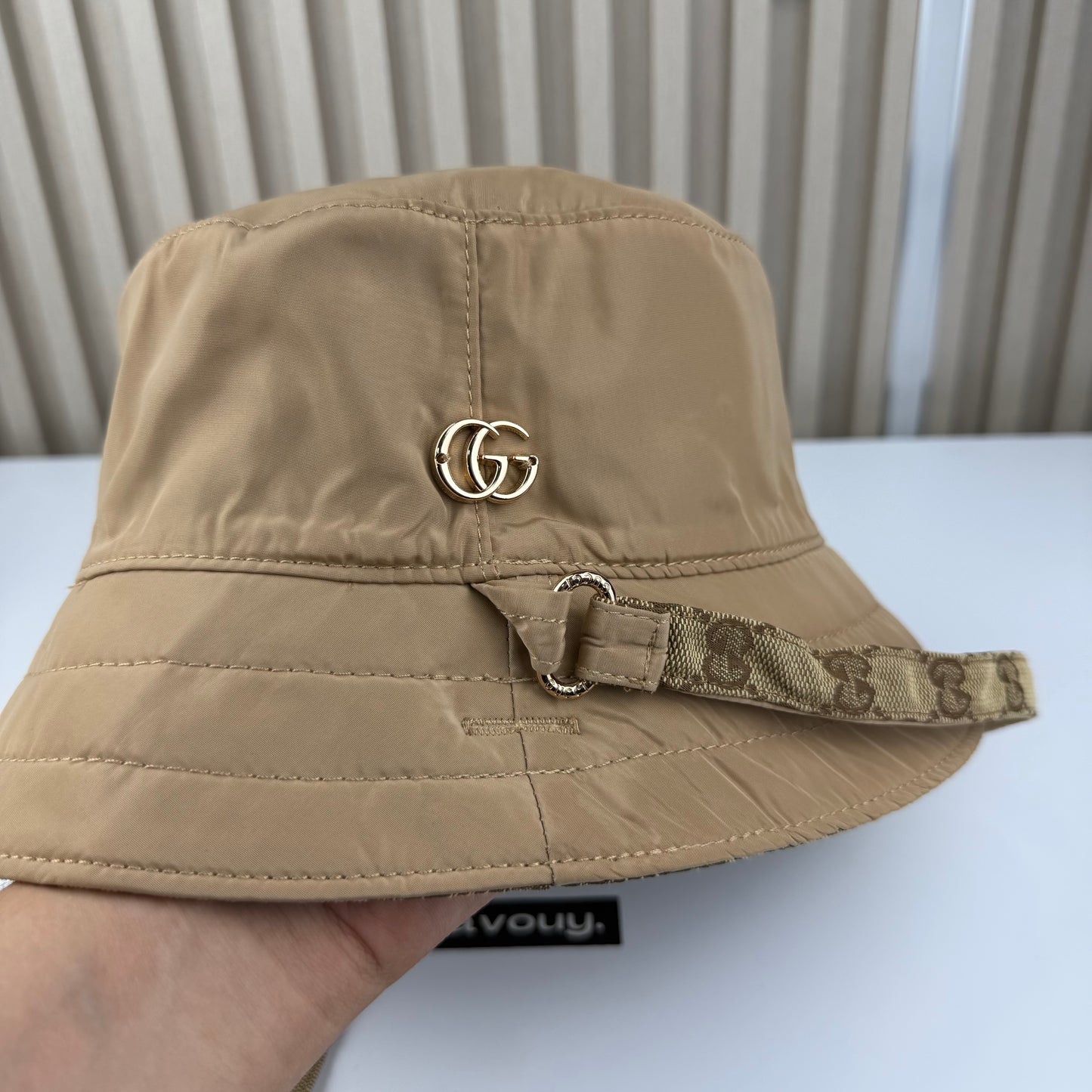 CHAPEAU BOB GG DOUBLE FACE QUALITÉ SUPÉRIEURE G272