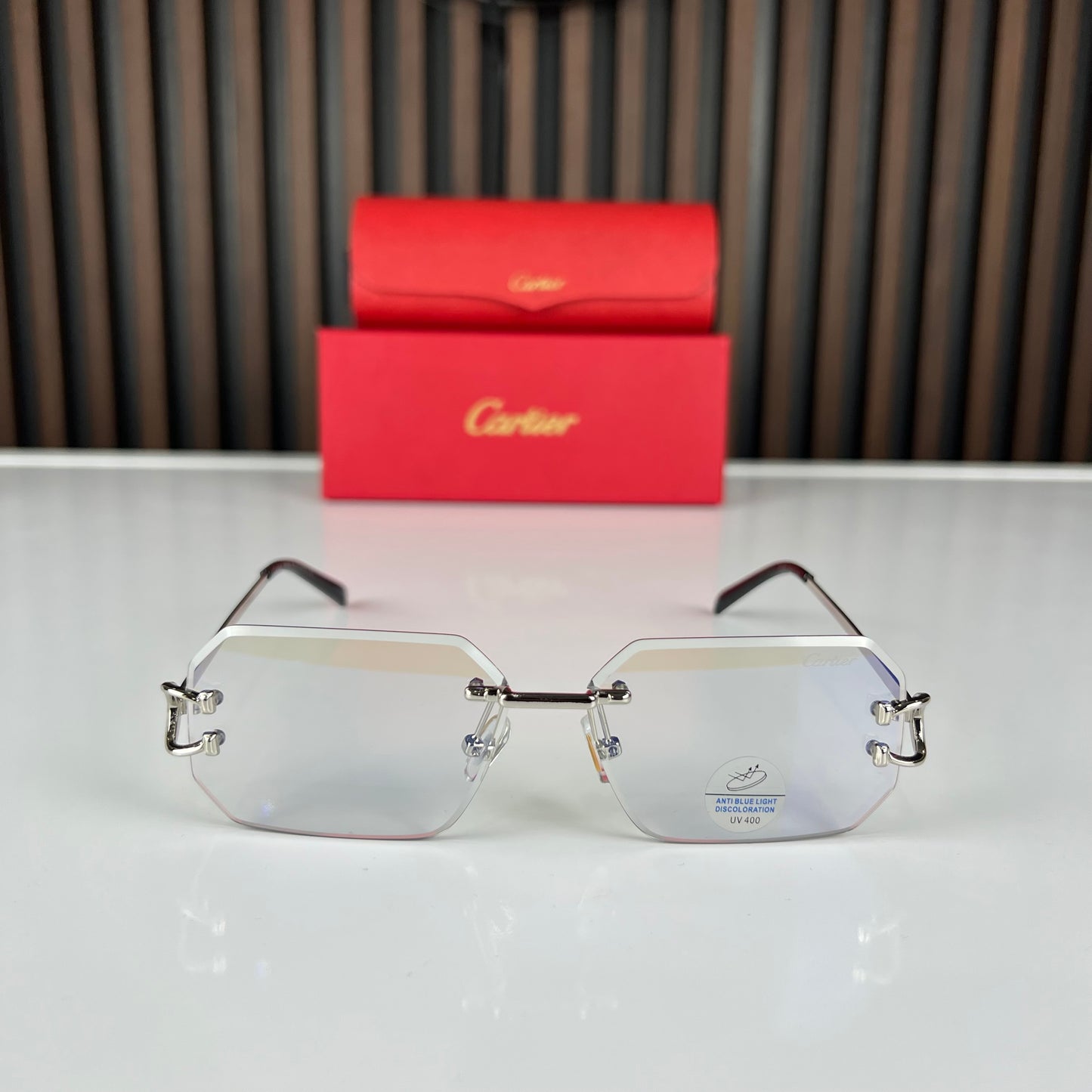 LUNETTE CARTIER 4 SEASON BLEU BLOC UV400