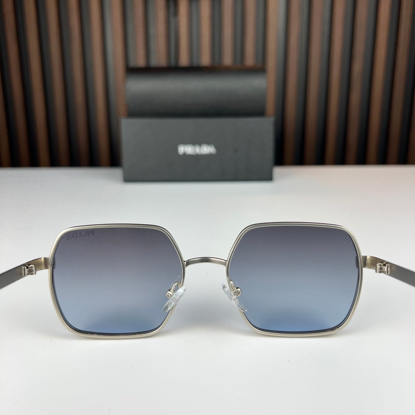LUNETTE PRADA ARGENT