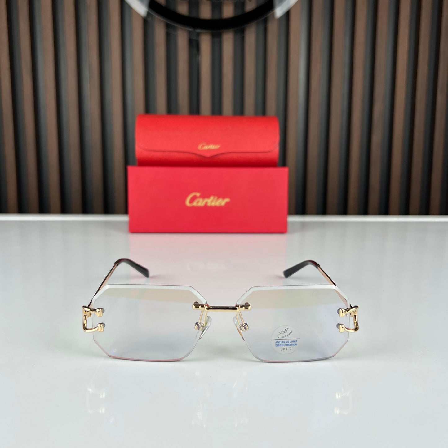 LUNETTE CARTIER 4 SEASON BLEU BLOC UV400