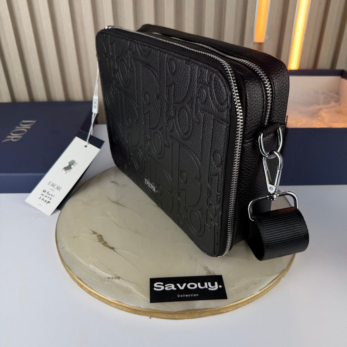 SACOCHE DIOR QUALITÉ SUPÉRIEURE AVEC BOX D168