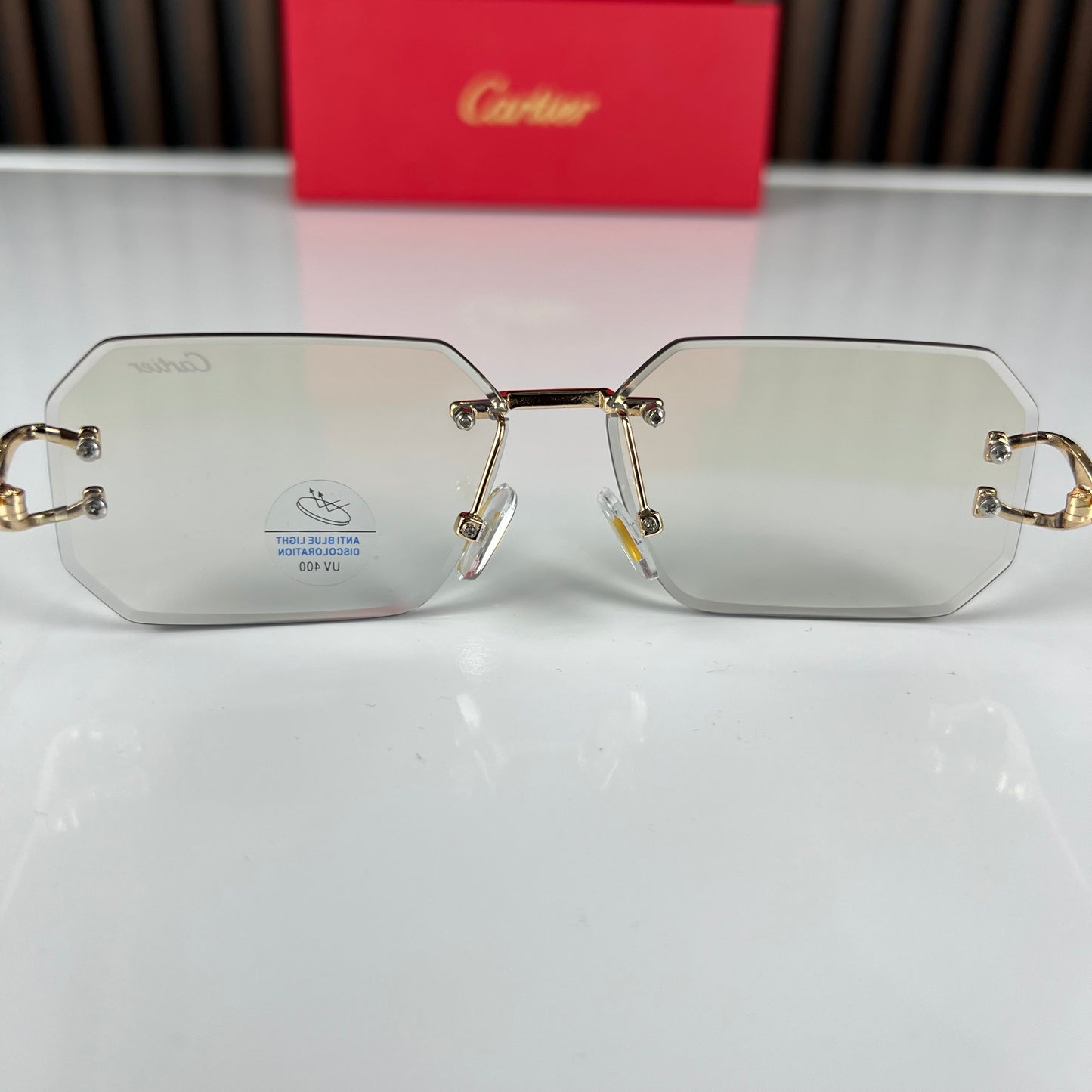 LUNETTE CARTIER 4 SEASON BLEU BLOC UV400