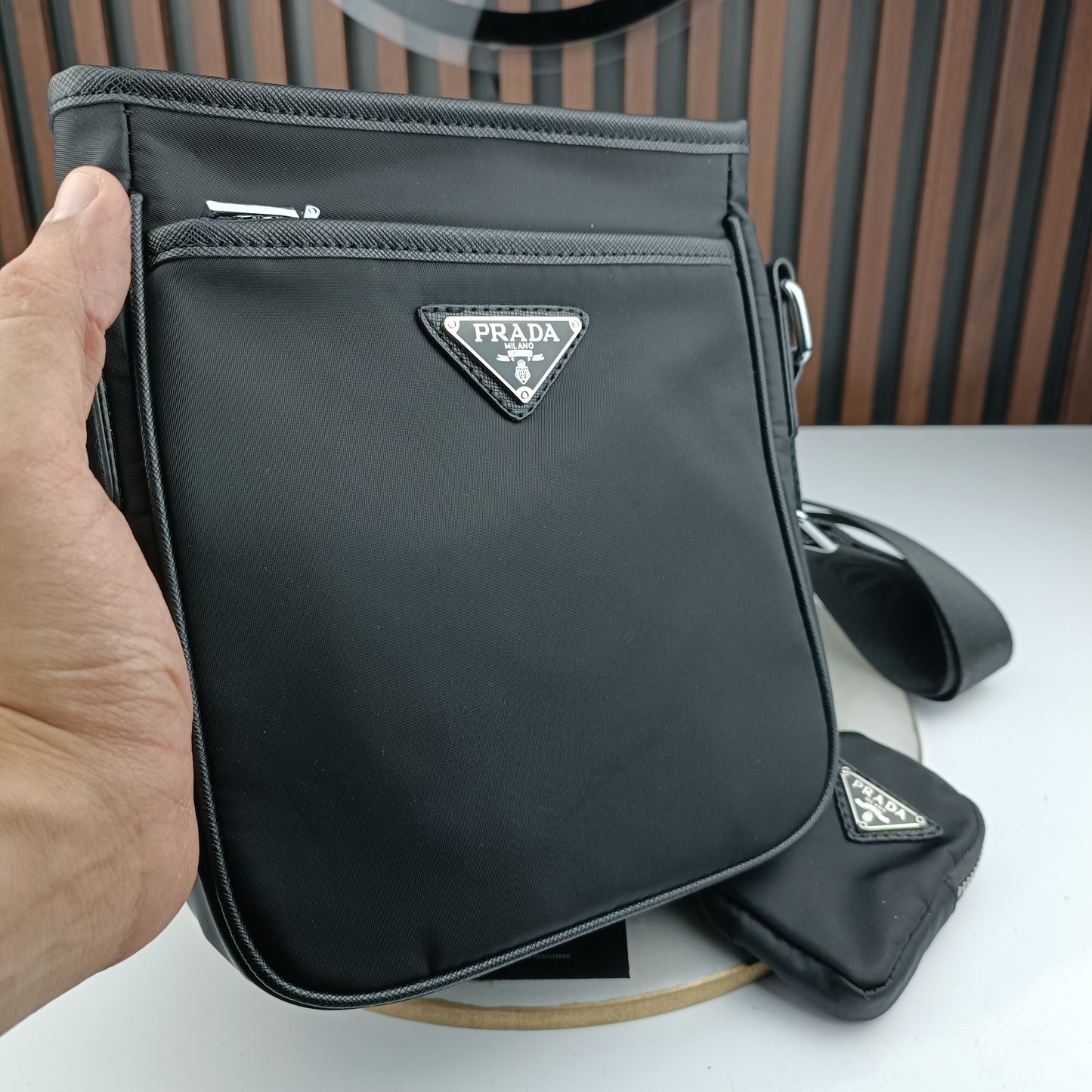 SACOCHE PRADA DOUBLE FACE QUALITÉ SUPÉRIEURE P116