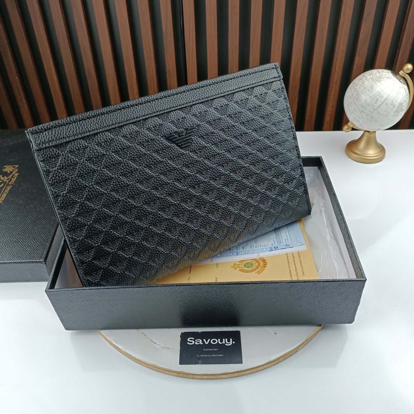 SAC À MAIN EA7 QUALITÉ SUPÉRIEURE AVEC BOX E104