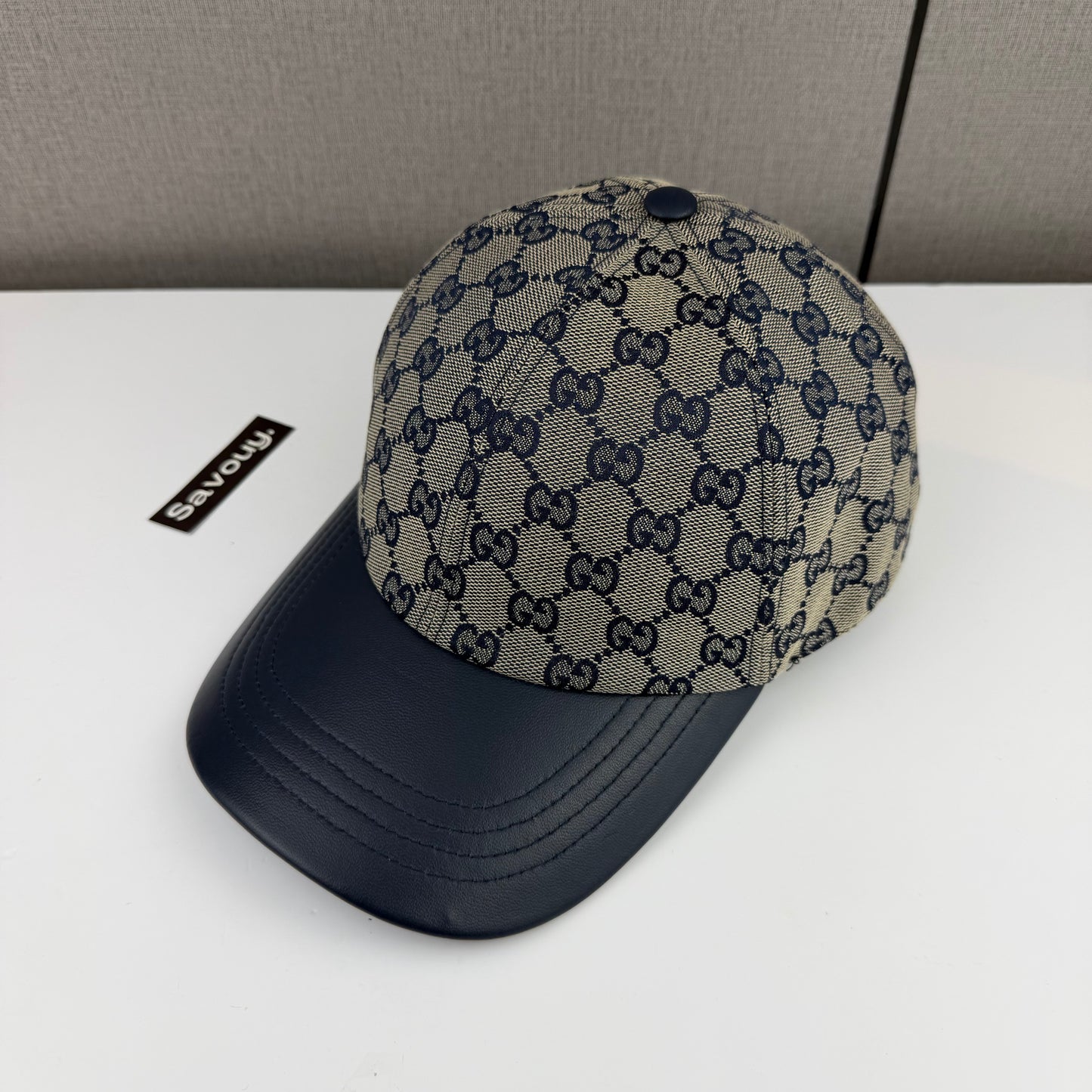 CASQUETTE GG & LEATHER QUALITÉ TRIPLE A - AAA 2 TONE G284