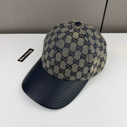 CASQUETTE GG & LEATHER QUALITÉ TRIPLE A - AAA 2 TONE G284