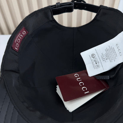 CASQUETTE GG & LEATHER QUALITÉ TRIPLE A - AAA BLACK BLACK G282