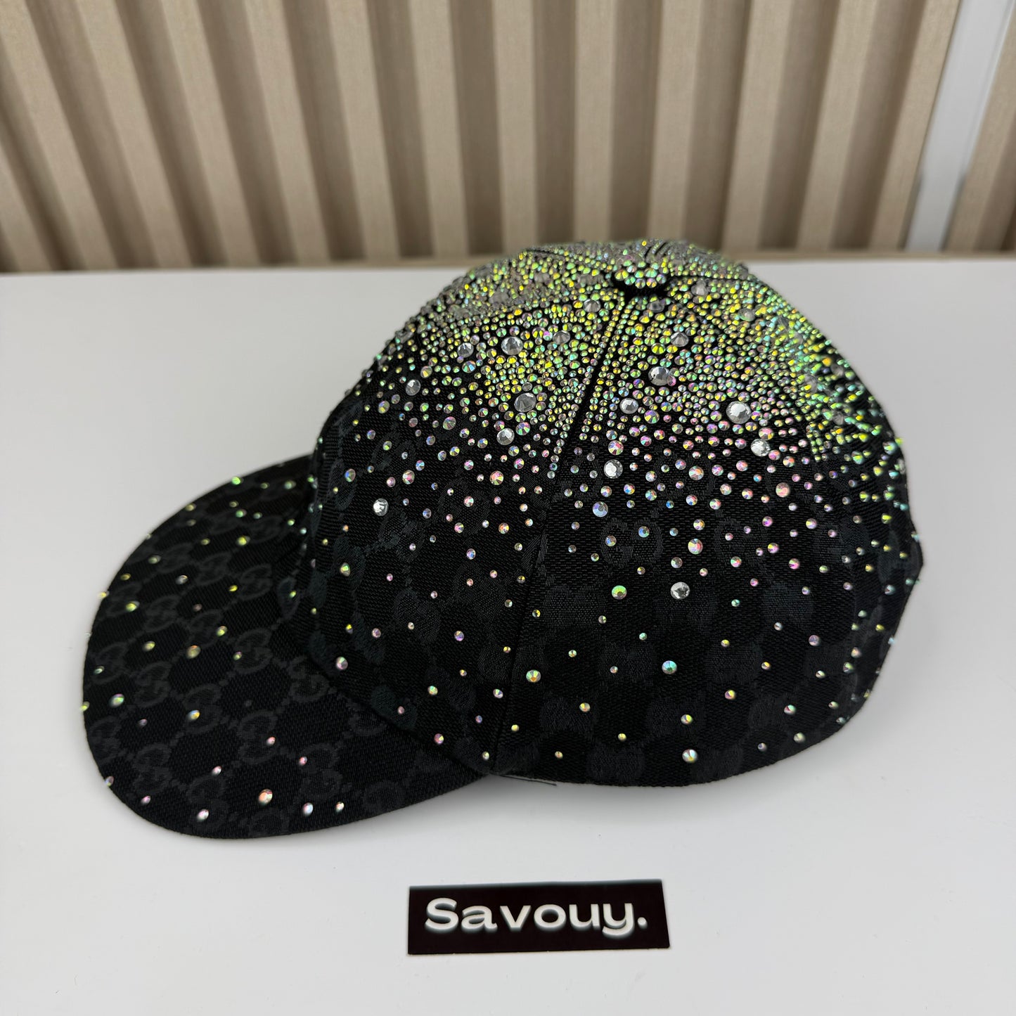 CASQUETTE GG & DIAMANT QUALITÉ TRIPLE A - AAA BLACK G289