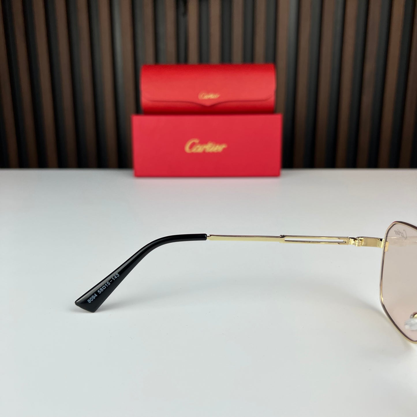 LUNETTE CARTIER DORÉ