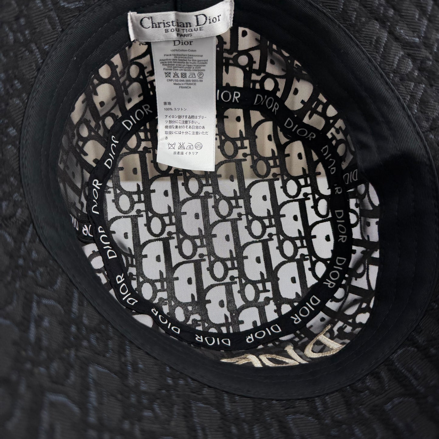 CHAPEAU BOB DIOR PARIS QUALITÉ SUPÉRIEURE D183