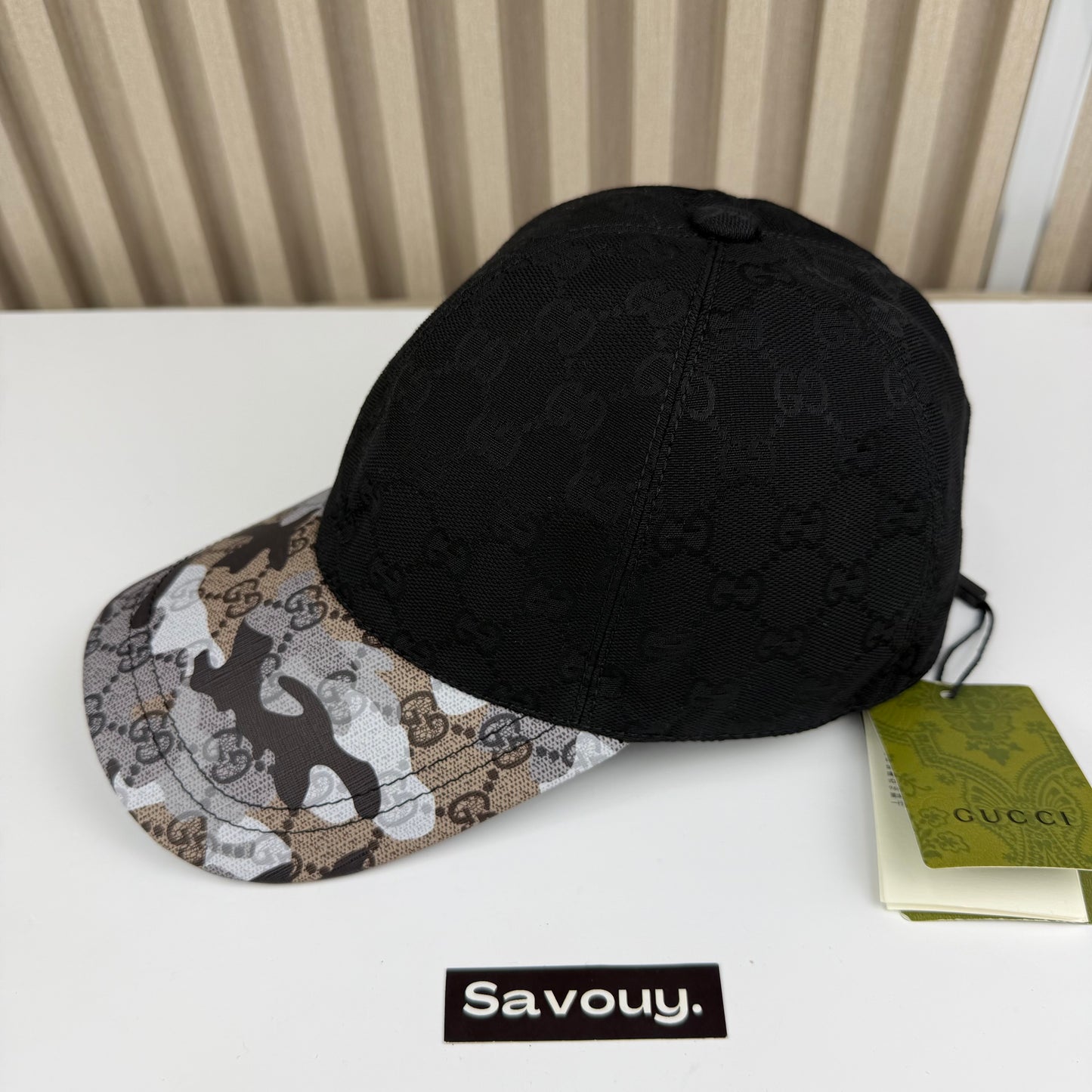 CASQUETTE GG WORLD BLACK QUALITÉ SUPÉRIEURE G280