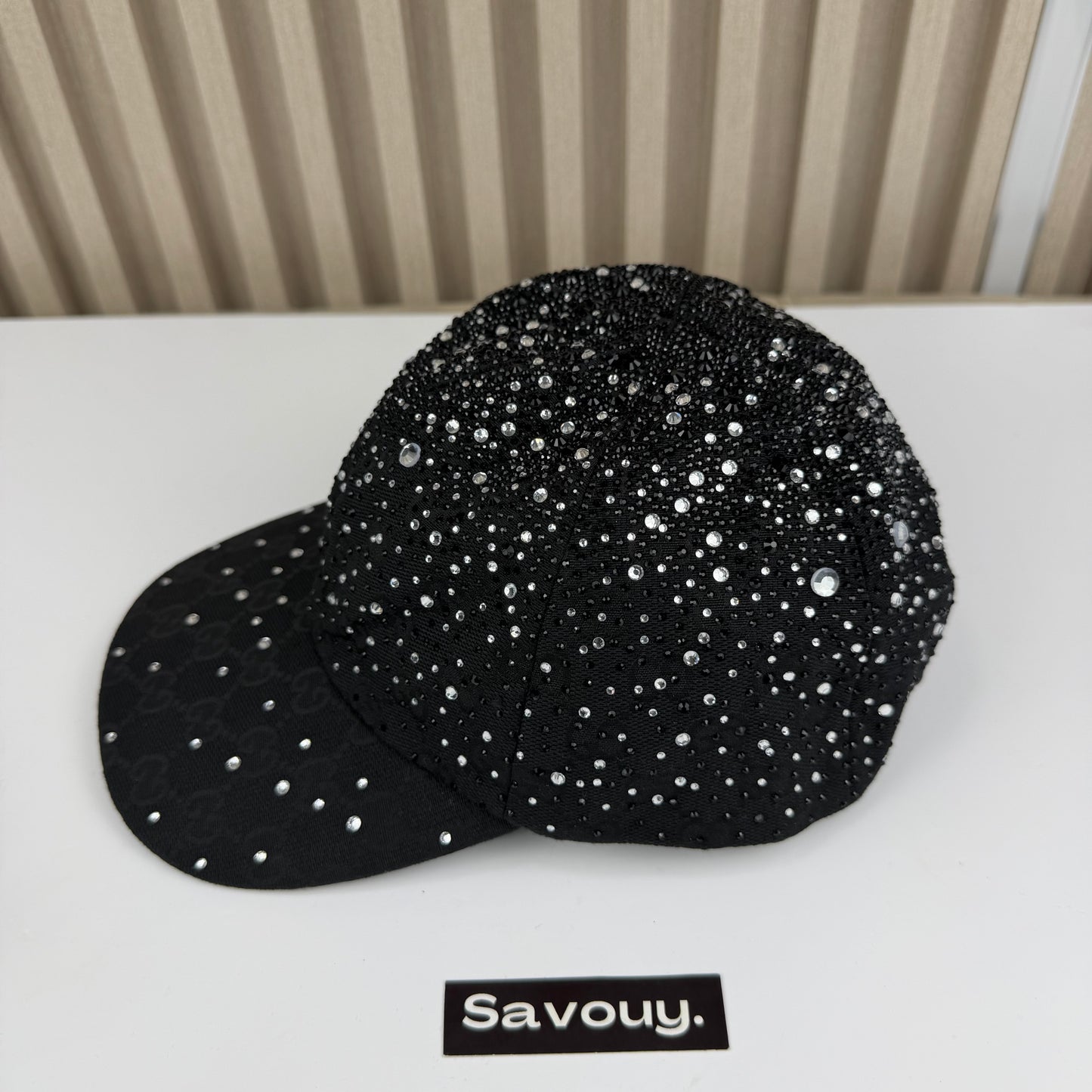 CASQUETTE GG & DIAMANT QUALITÉ TRIPLE A - AAA BLACK G287