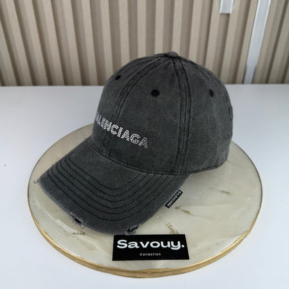 CASQUETTE BALENCIAGA DIAMANT QUALITÉ SUPÉRIEURE B240