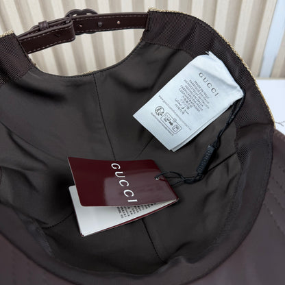CASQUETTE GG & LEATHER QUALITÉ TRIPLE A - AAA 2 TONE G283