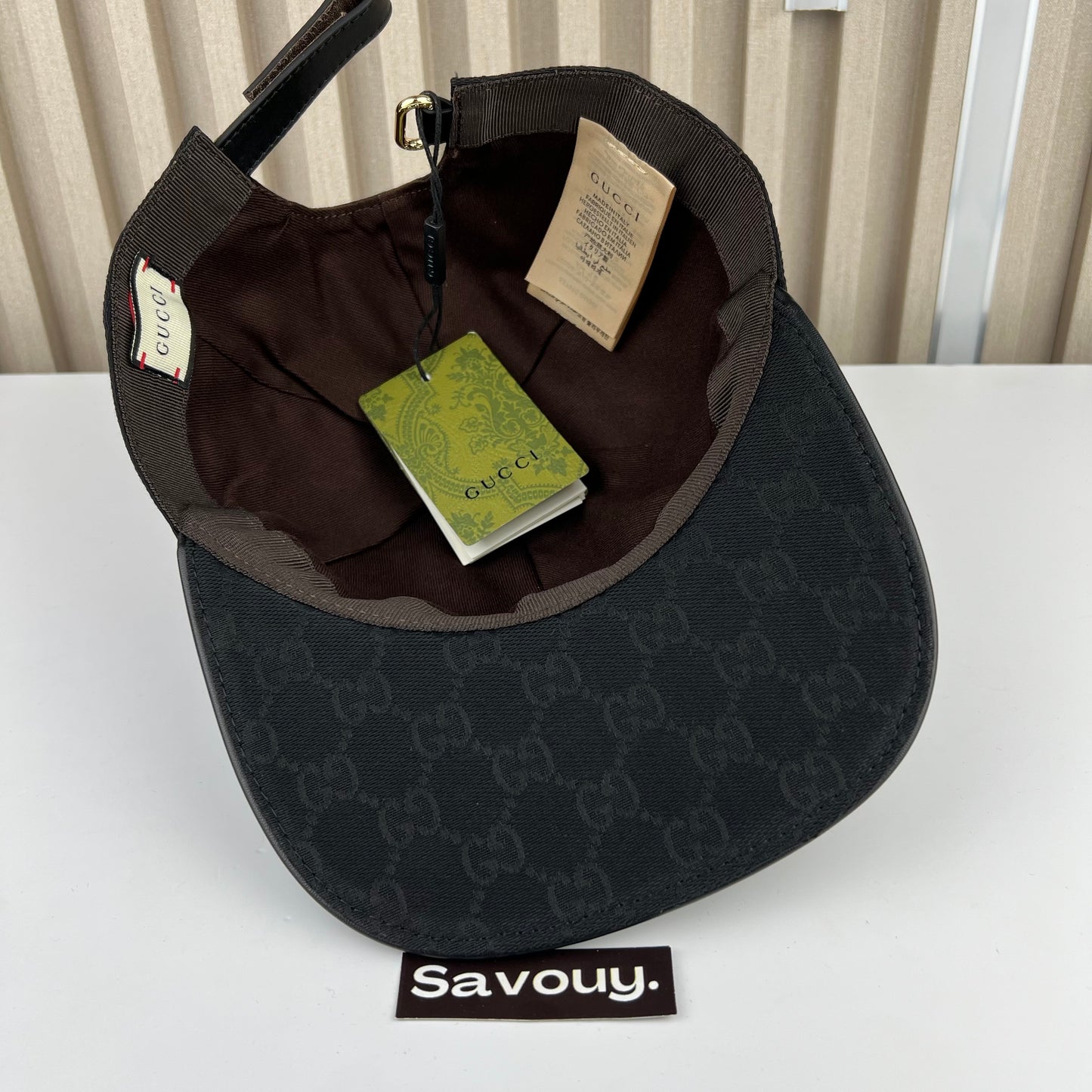 CASQUETTE GG FLAT BRIME QUALITÉ SUPÉRIEURE G295
