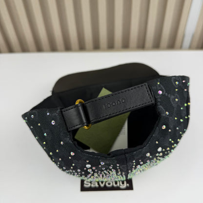 CASQUETTE GG & DIAMANT QUALITÉ TRIPLE A - AAA BLACK G289