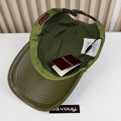 CASQUETTE GG & LEATHER QUALITÉ TRIPLE A - AAA 2 TONE G285