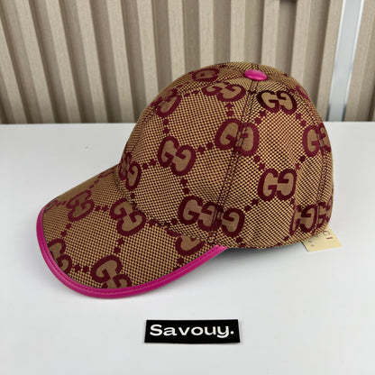 CASQUETTE GG MAXI ROSE QUALITÉ SUPÉRIEURE G301