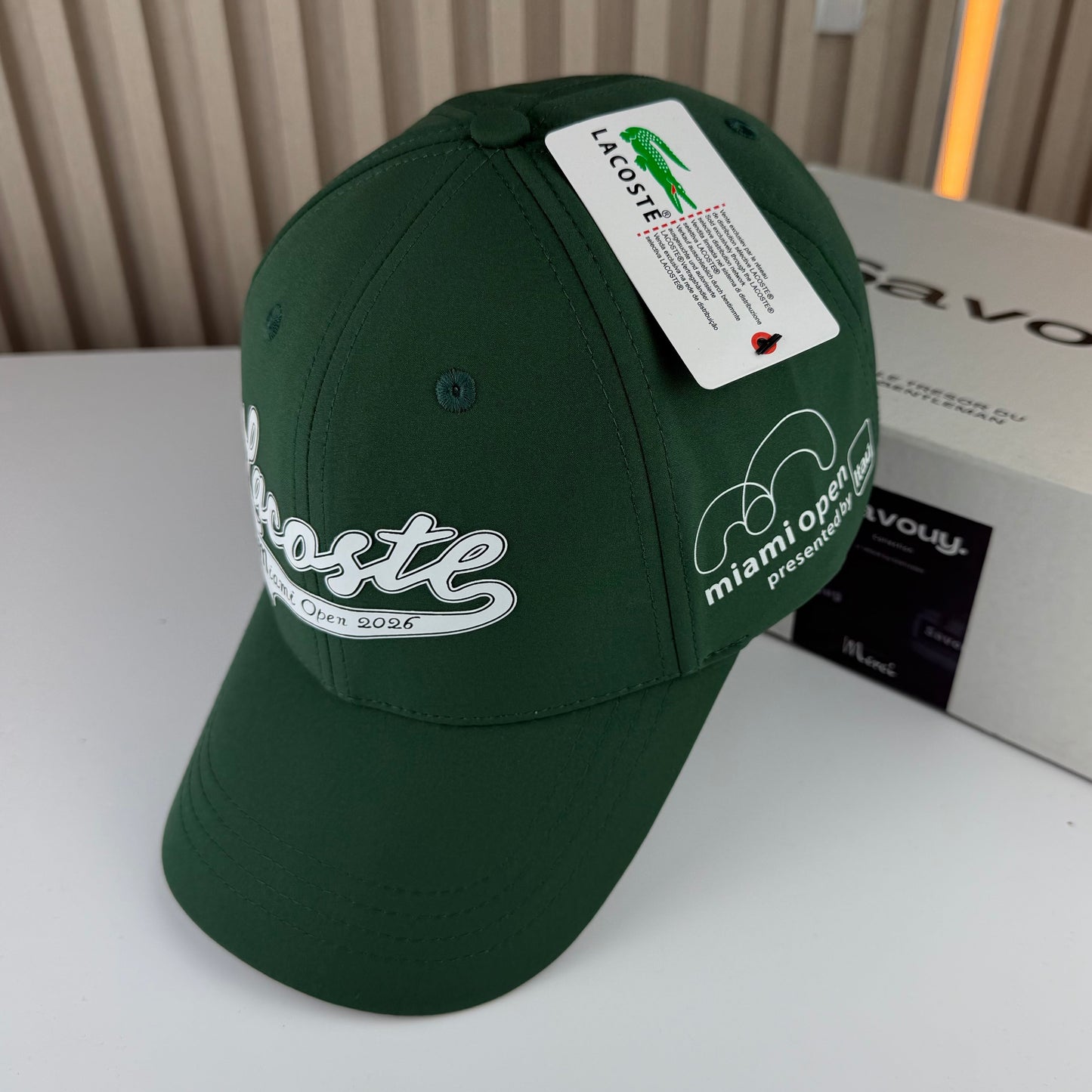 CASQUETTE LACOSTE MIAMI 2026 HAUTE QUALITÉ O152
