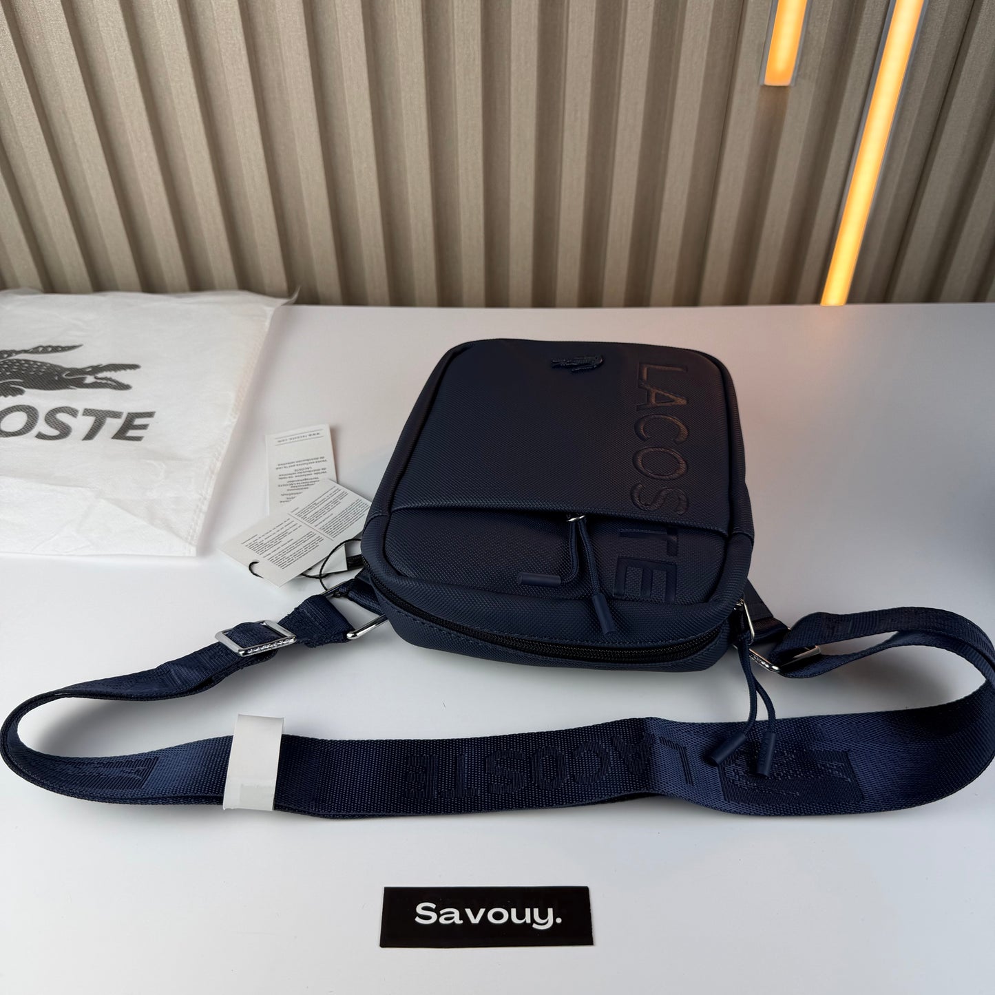 SACOCHE LACOSTE QUALITÉ SUPÉRIEURE O147