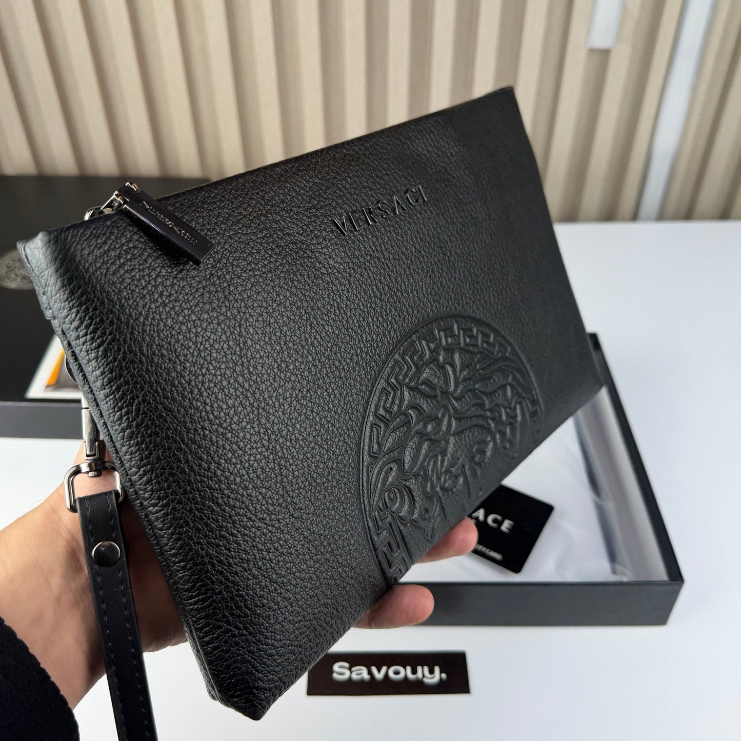 SAC À MAIN VERSACE QUALITÉ SUPÉRIEURE AVEC BOX V105