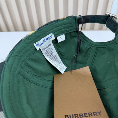 CASQUETTE BURBERRY KING STYLE CLASSIQUE QUALITÉ TRIPLE A - AAA VERT R200