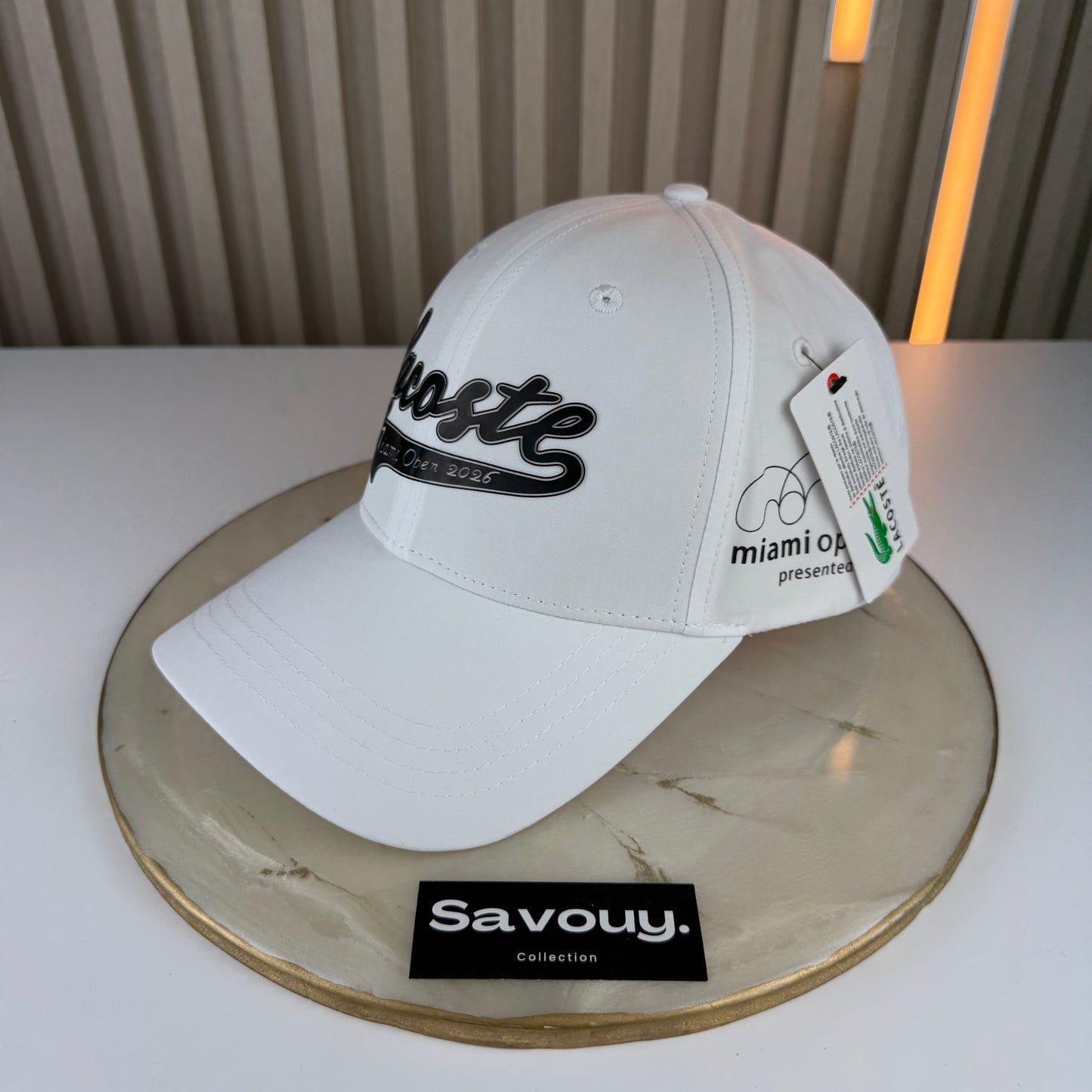 CASQUETTE LACOSTE MIAMI 2026 HAUTE QUALITÉ O154
