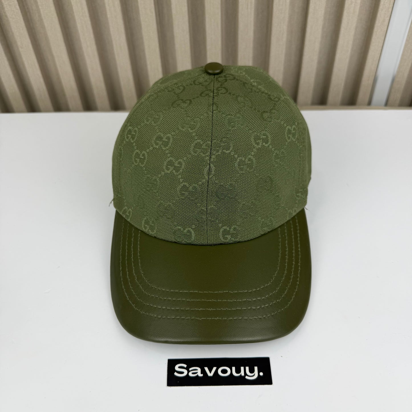 CASQUETTE GG & LEATHER QUALITÉ TRIPLE A - AAA 2 TONE G285