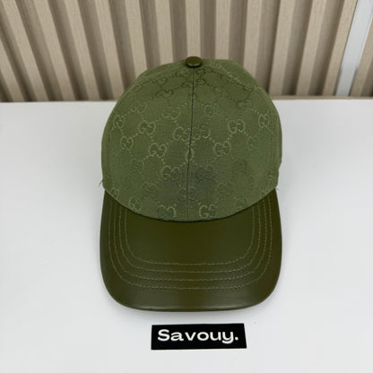CASQUETTE GG & LEATHER QUALITÉ TRIPLE A - AAA 2 TONE G285