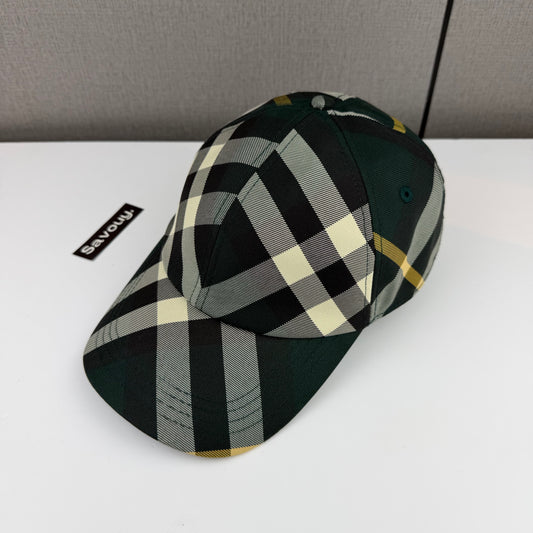 CASQUETTE BURBERRY KING STYLE CLASSIQUE QUALITÉ TRIPLE A - AAA VERT R200