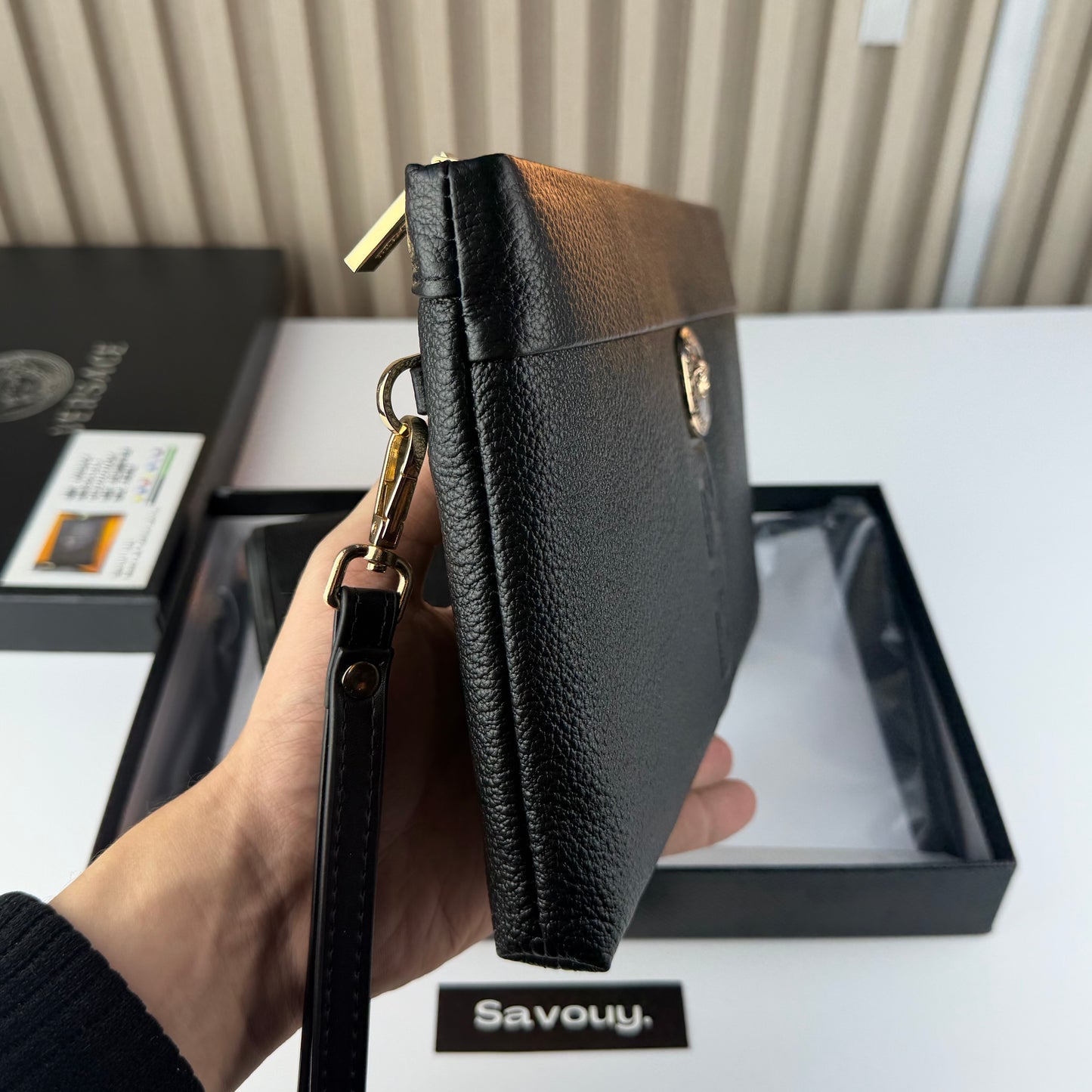 SAC À MAIN VERSACE QUALITÉ SUPÉRIEURE AVEC BOX V104