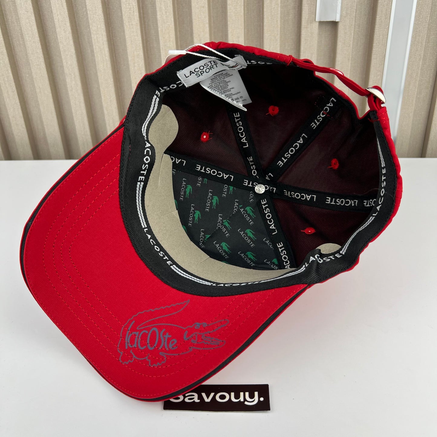 CASQUETTE LACOSTE QUALITÉ SUPÉRIEURE O165