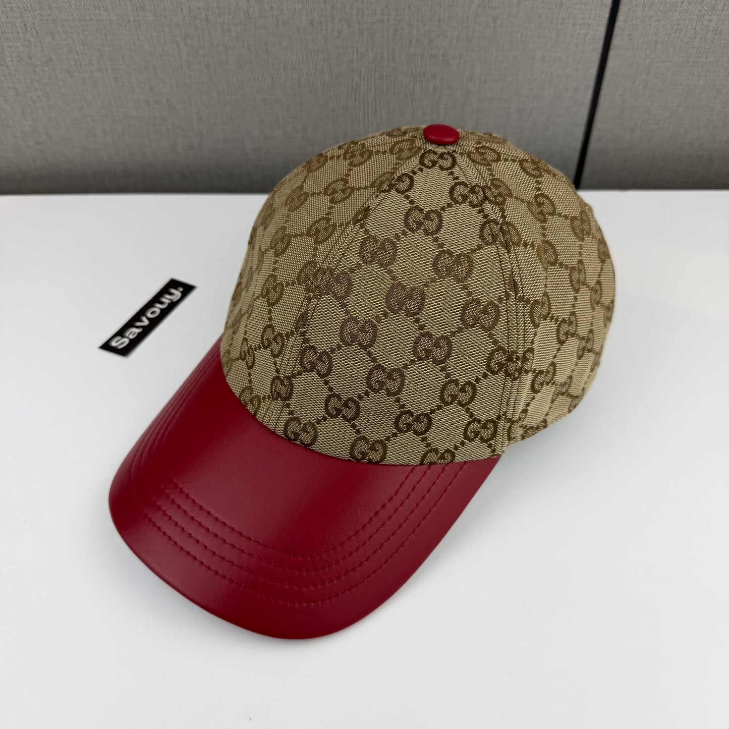 CASQUETTE GG & LEATHER QUALITÉ TRIPLE A - AAA 2 TONE G281