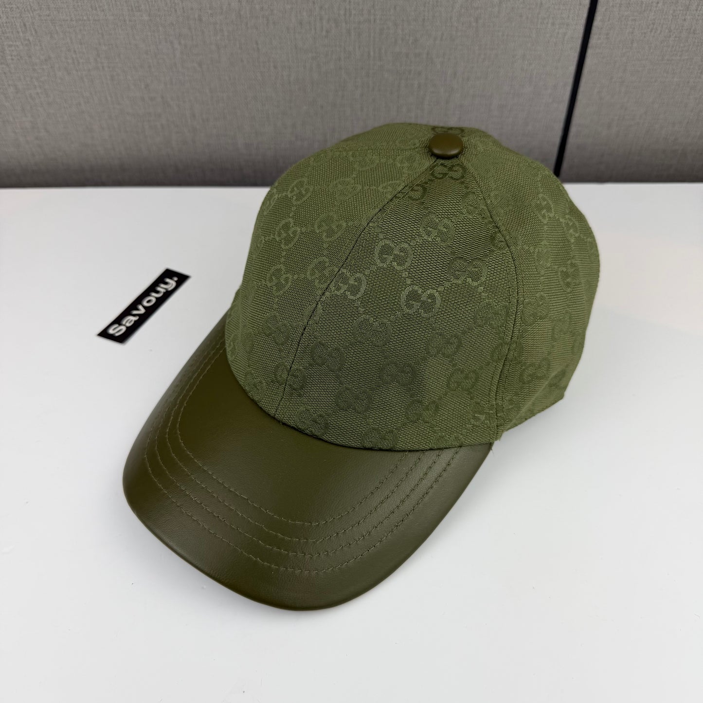 CASQUETTE GG & LEATHER QUALITÉ TRIPLE A - AAA 2 TONE G285