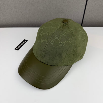 CASQUETTE GG & LEATHER QUALITÉ TRIPLE A - AAA 2 TONE G285