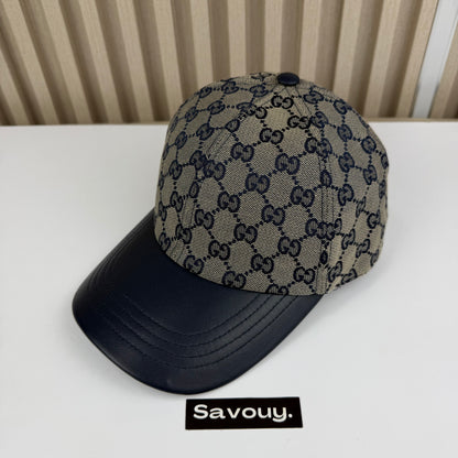 CASQUETTE GG & LEATHER QUALITÉ TRIPLE A - AAA 2 TONE G284