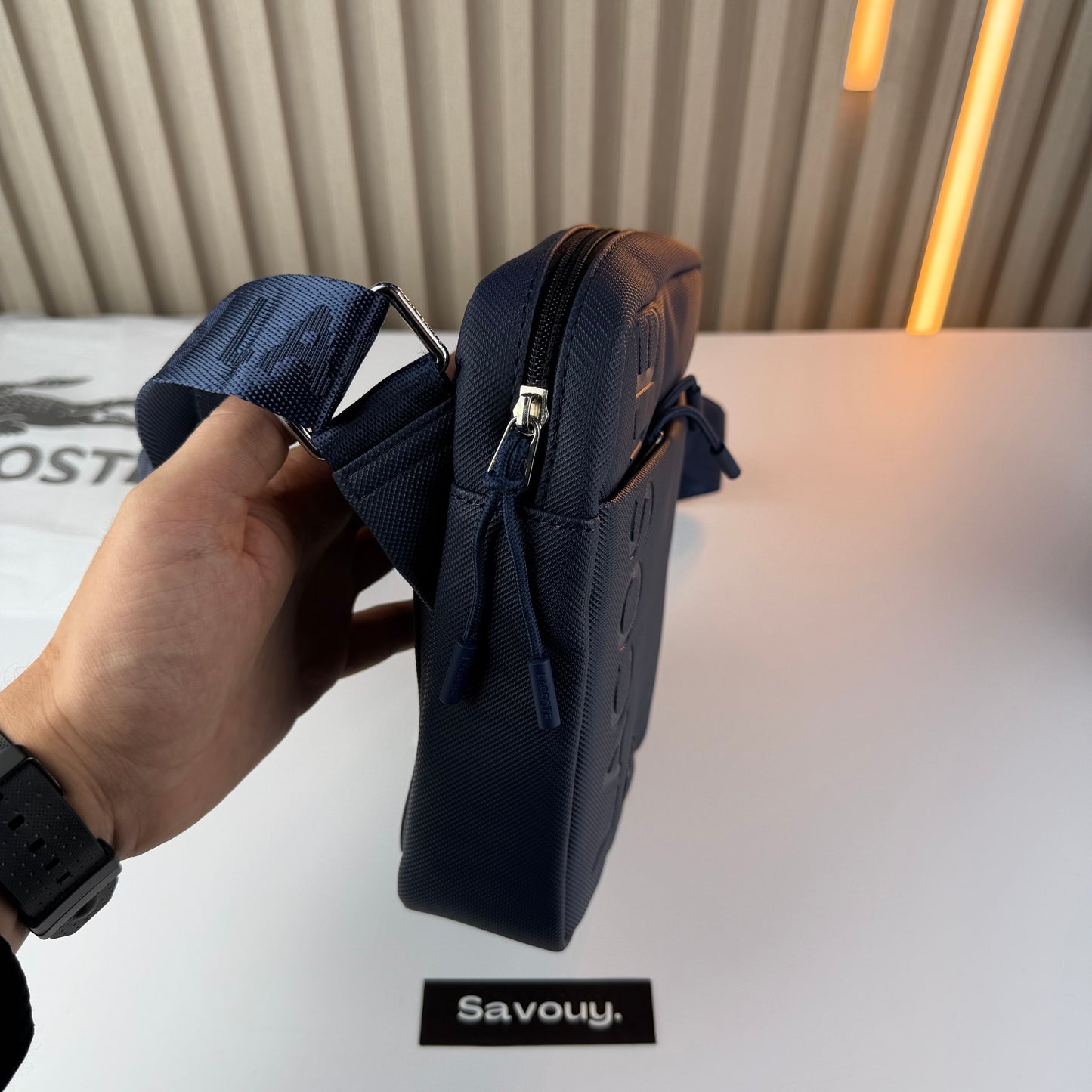 SACOCHE LACOSTE QUALITÉ SUPÉRIEURE O147