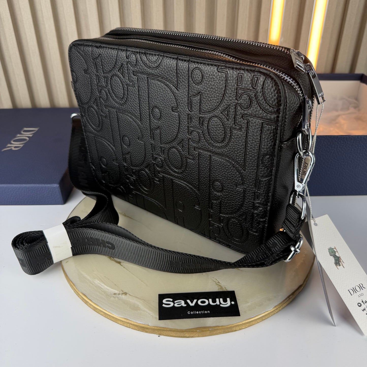 SACOCHE DIOR QUALITÉ SUPÉRIEURE AVEC BOX D168