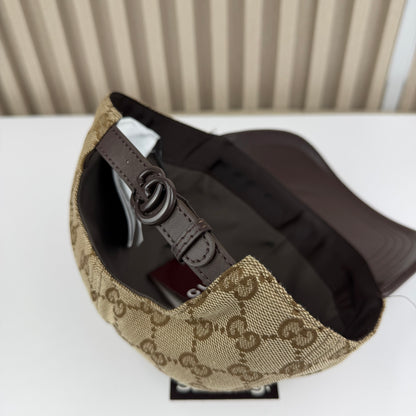 CASQUETTE GG & LEATHER QUALITÉ TRIPLE A - AAA 2 TONE G283