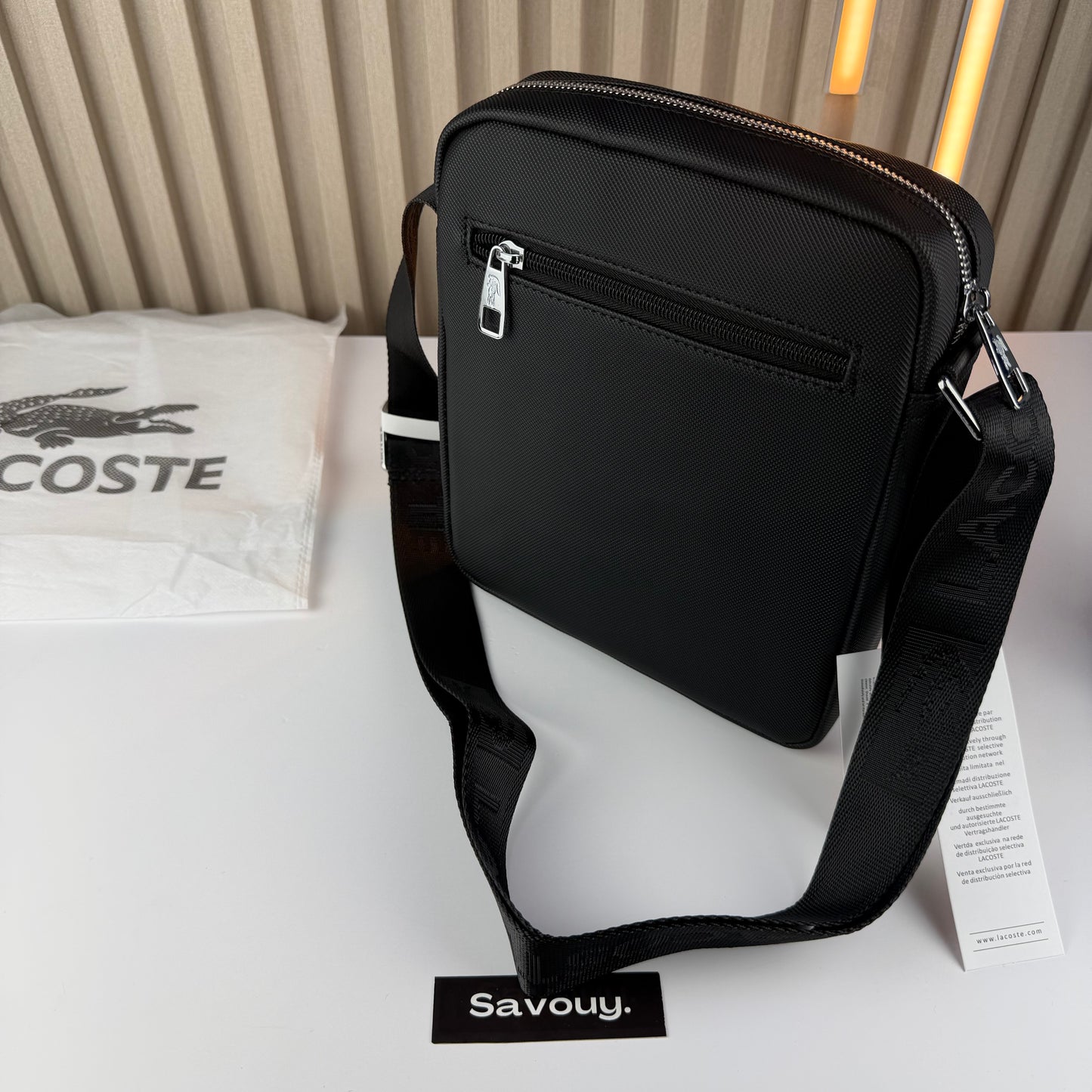 SACOCHE LACOSTE QUALITÉ SUPÉRIEURE O146