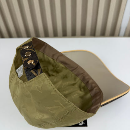 CASQUETTE LV MNG & LEATHER QUALITÉ TRIPLE A - AAA 2 TONE L230