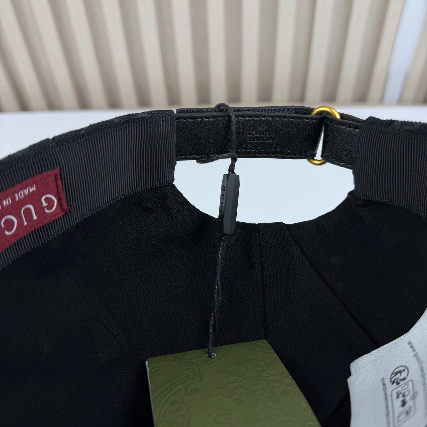 CASQUETTE GG & DIAMANT QUALITÉ TRIPLE A - AAA BLACK G289