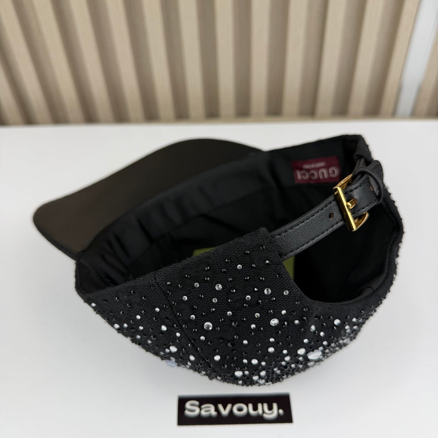 CASQUETTE GG & DIAMANT QUALITÉ TRIPLE A - AAA BLACK G287