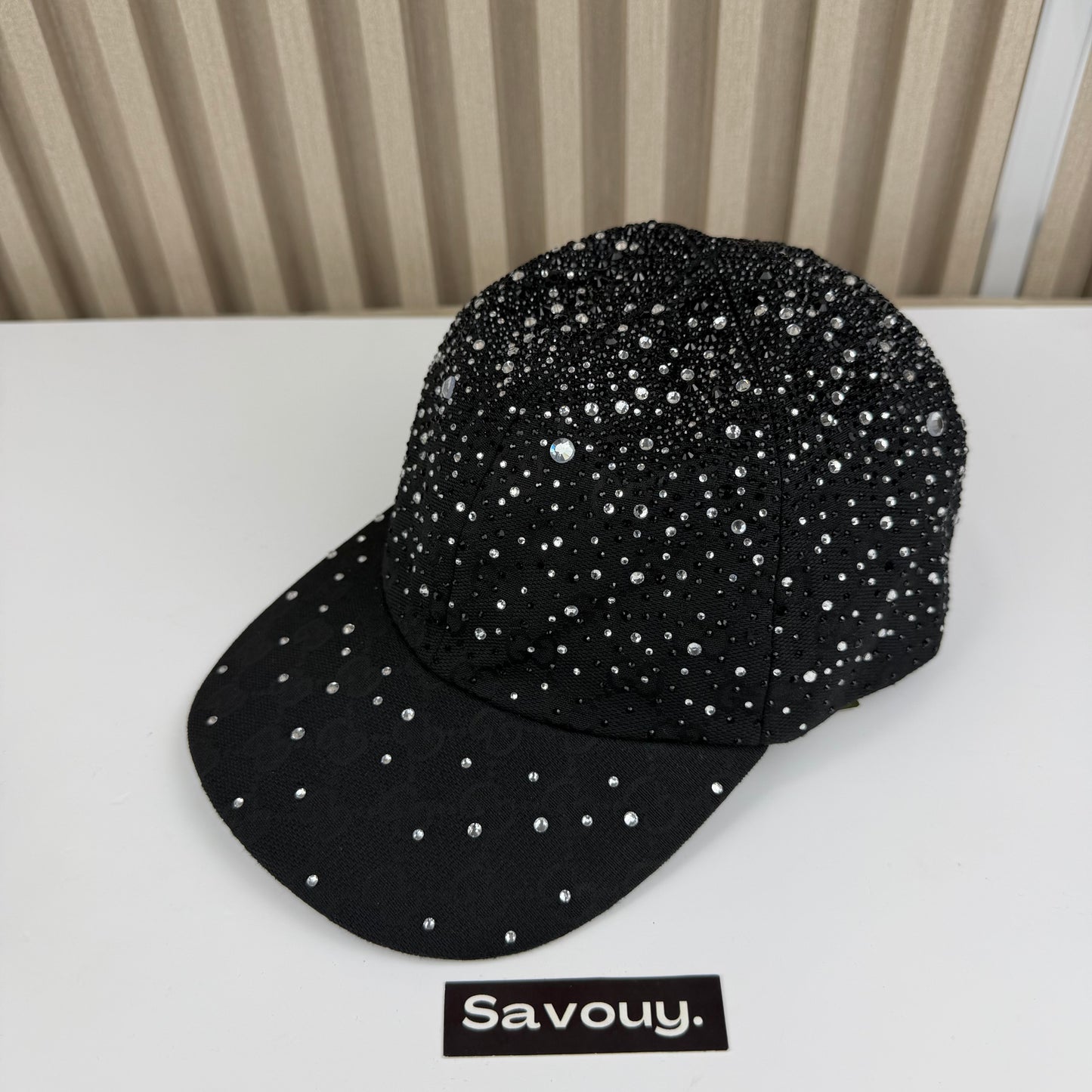 CASQUETTE GG & DIAMANT QUALITÉ TRIPLE A - AAA BLACK G287