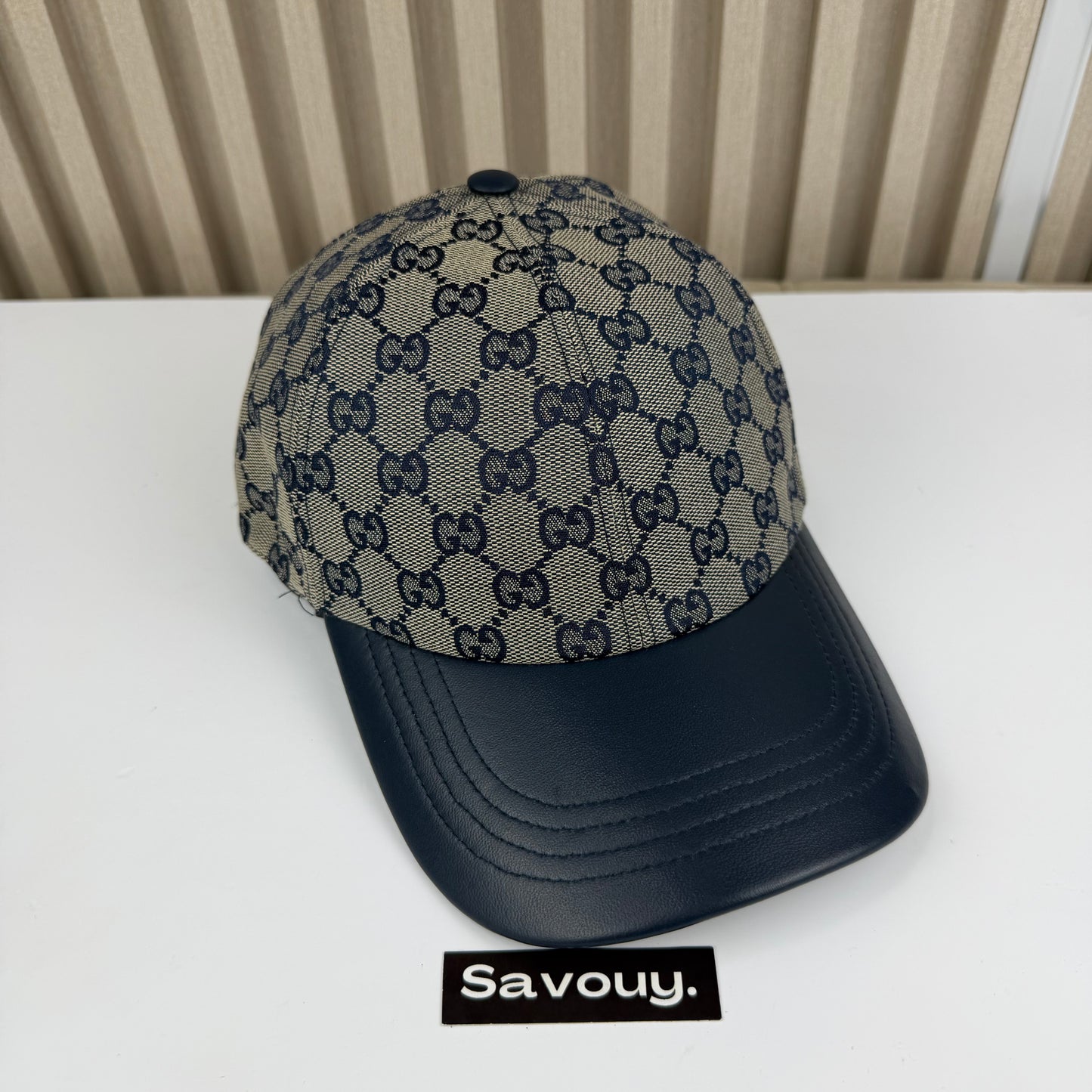 CASQUETTE GG & LEATHER QUALITÉ TRIPLE A - AAA 2 TONE G284