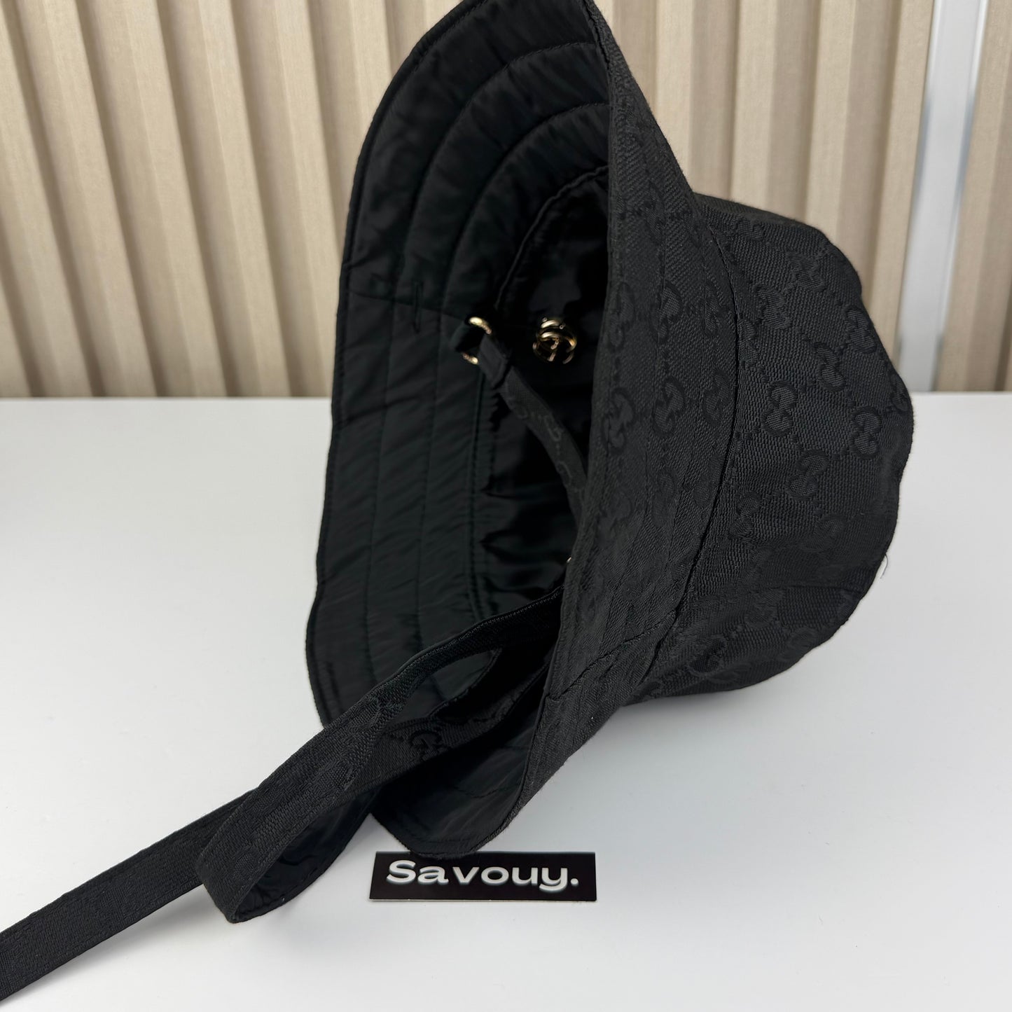CHAPEAU BOB GG DOUBLE FACE QUALITÉ SUPÉRIEURE G275