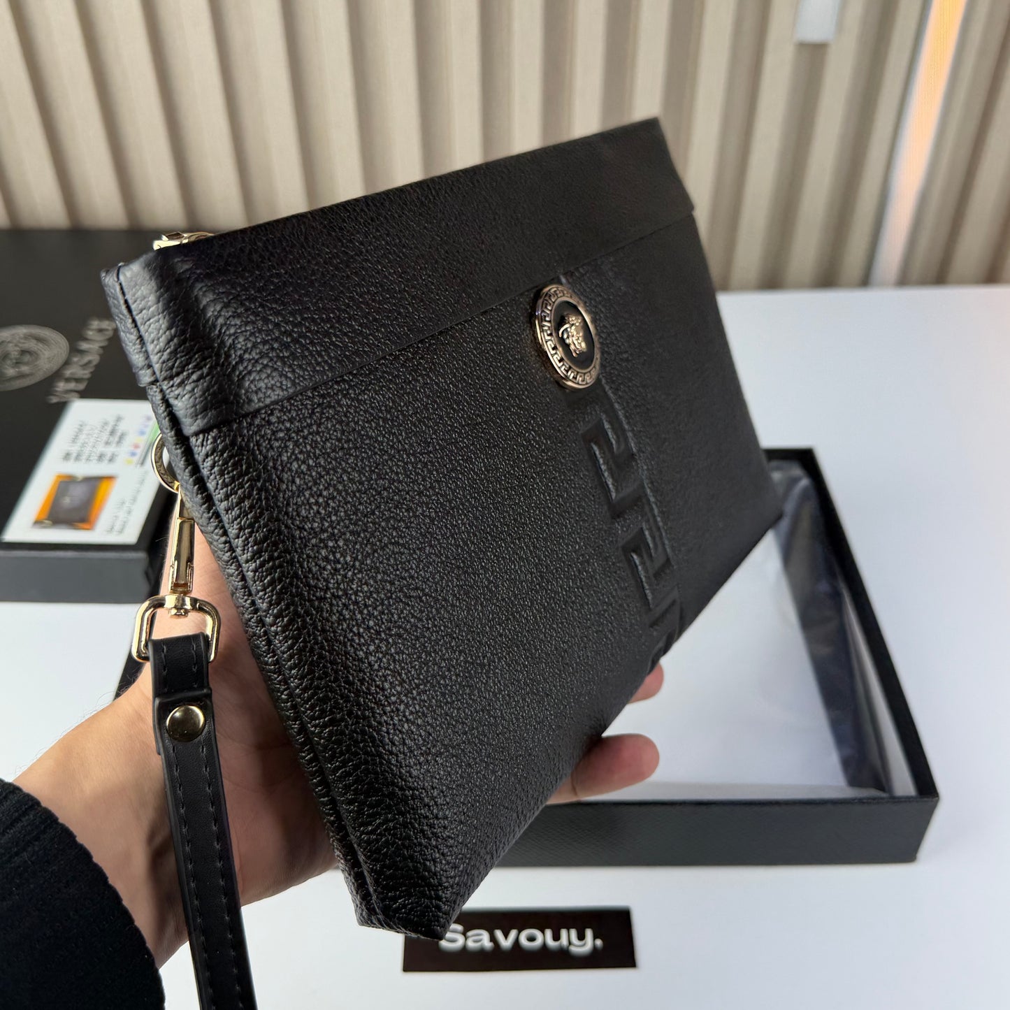 SAC À MAIN VERSACE QUALITÉ SUPÉRIEURE AVEC BOX V104