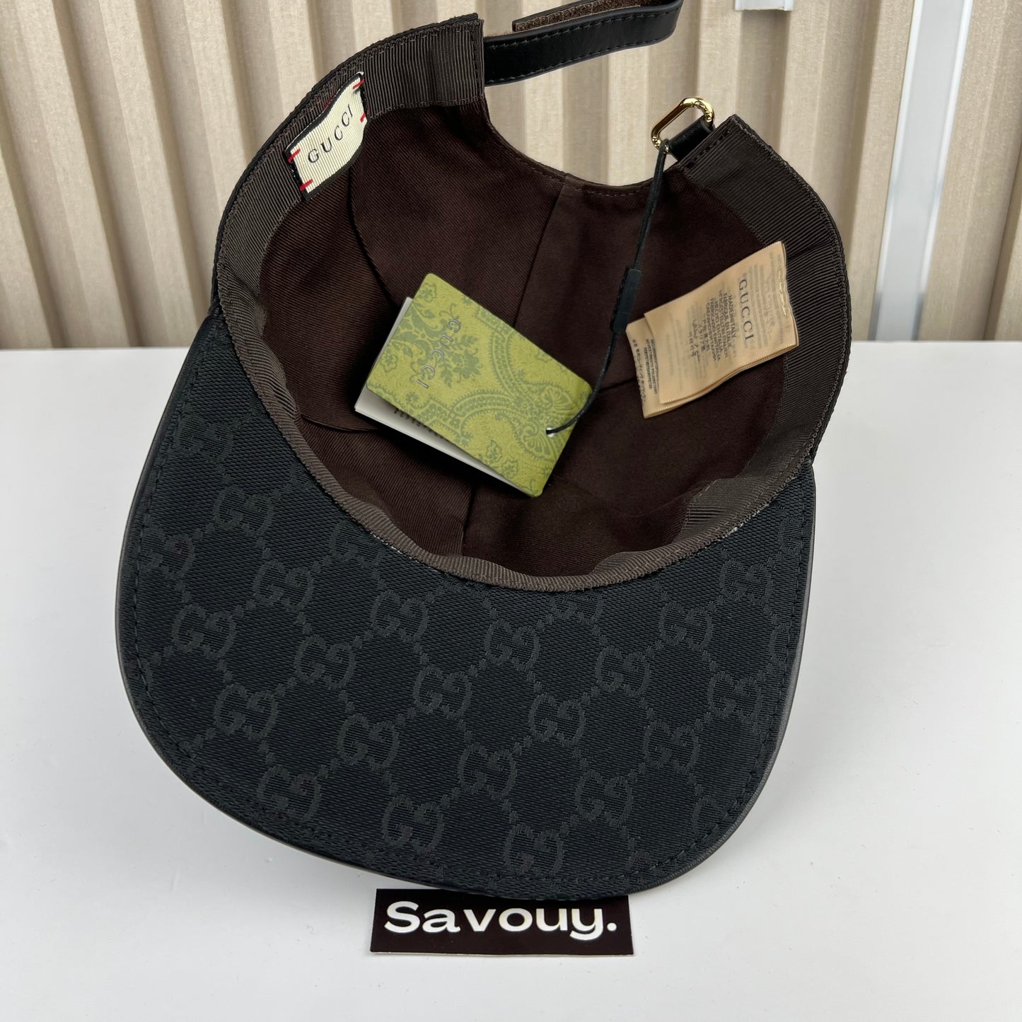 CASQUETTE GG FLAT BRIME QUALITÉ SUPÉRIEURE G296
