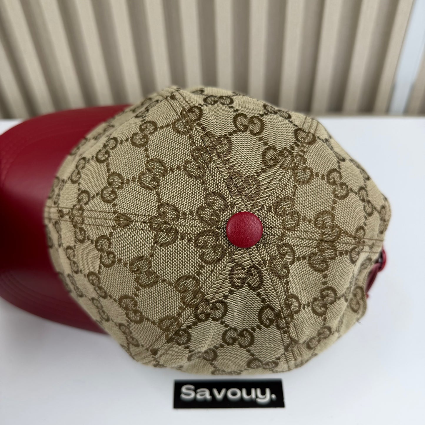CASQUETTE GG & LEATHER QUALITÉ TRIPLE A - AAA 2 TONE G281